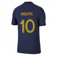 Frankreich Kylian Mbappe #10 Fußballbekleidung Heimtrikot WM 2022 Kurzarm